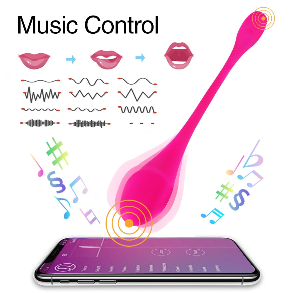 Bluetooth Dildo Vibrator for Couples