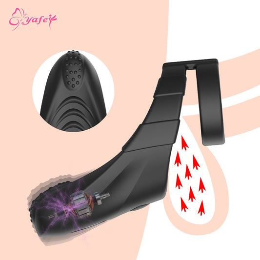 10 Modes Vibrators Male Cock Ring - Fefe's Fantasy Boutique